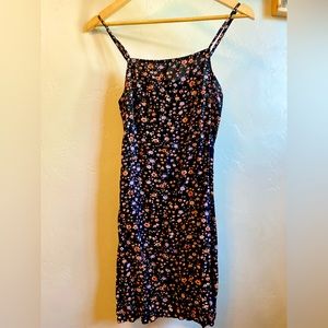 Floral Vans tank top mini dress size S